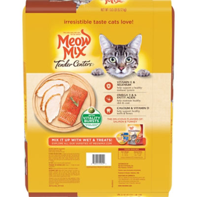 Meow mix best sale tender centers