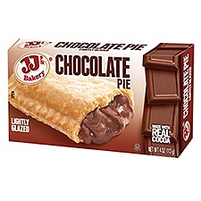 JJ's Bakery Pie - Chocolate, 4 oz, 4 Ounce