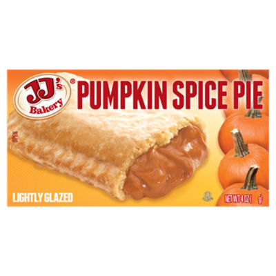 JJ's Bakery Lightly Glazed Pumpkin Spice Pie, 4 oz