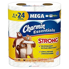 Charmin Essentials Strong, Bathroom Tissue, 6 Each