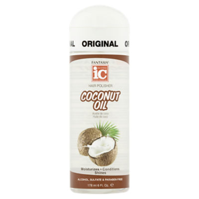 Fantasia High Potency Inter Cellular Original Coconut Oil Hair Polisher, 6 fl oz