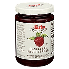 d'arbo Raspberry Fruit, Spread, 16 Ounce