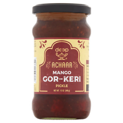 Deep Achaar Mango Gor-Keri Pickle, 12 oz