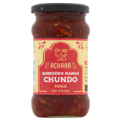 Deep Achaar Shredded Mango Chundo Pickle, 12.3 oz