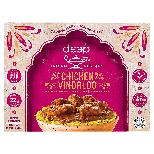 Deep Indian Kitchen Chicken Vindaloo, 9 oz