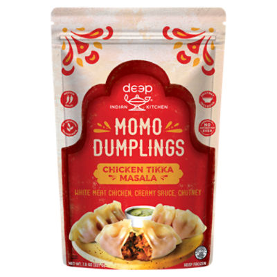Deep Indian Kitchen Chicken Tikka Masala Momo Dumplings, 7.8 oz
