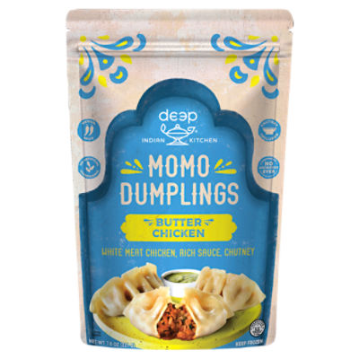 Deep Indian Kitchen Butter Chicken Momo Dumplings, 7.8 oz