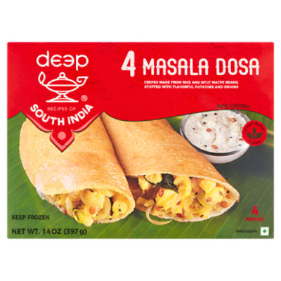 Deep Masala Dosa, 4 count, 14 oz