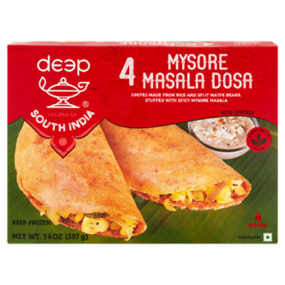 Deep Mysore Masala Dosa, 4 count, 14 oz