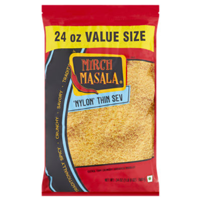 Mirch Masala 'Nylon' Thin Sev Snacks Value Size, 24 oz