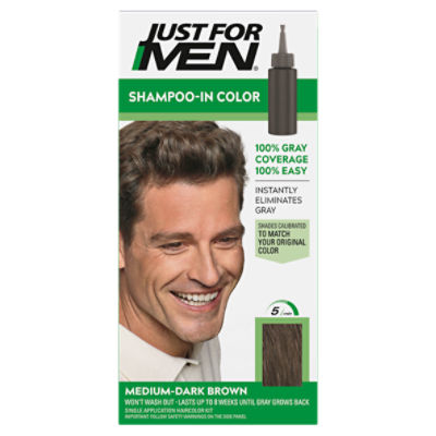 JFM Shampoo-In Med-Dark Brown