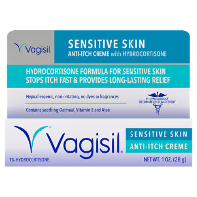 Vagisil Sensitive Skin Anti-Itch Creme, 1 oz