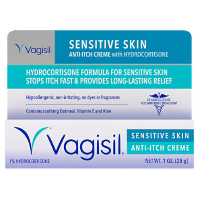 Vagisil Sensitive Skin AntiItch Creme, 1 oz