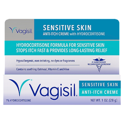 Vagisil Sensitive Skin Anti-Itch Creme, 1 oz