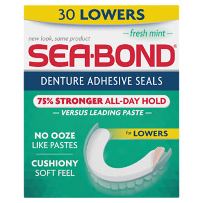 Sea-Bond Fresh Mint Lowers 30's
