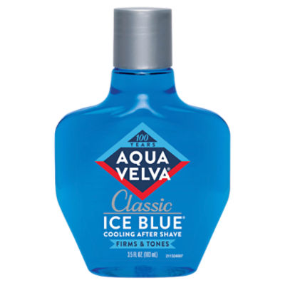 Aqua Velva Classic Ice Blue Cooling After Shave, 3.5 fl oz, 3.5 Ounce