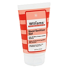 Williams Hand Sanitizer Gel, 4 Fluid ounce