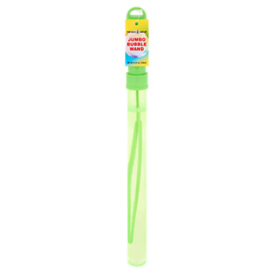 Far East Brokers Jumbo Bubble Wand, For Ages 4 and Up, 4.5 fl oz