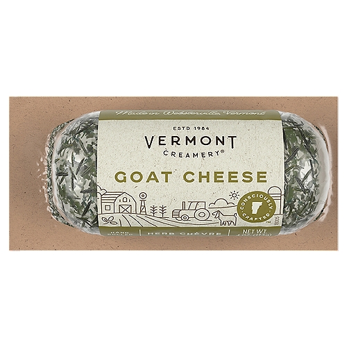 Vermont Creamery Herb Chévre Goat Cheese, 4 oz
Consciously Crafted™