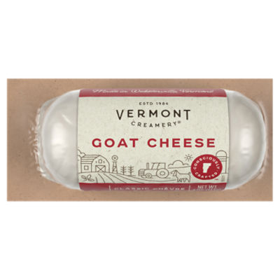 Vermont Creamery Classic Chèvre Goat Cheese, 4 oz