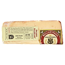 Sartori Balsamic BellaVitano, Cheese, 5.3 Ounce