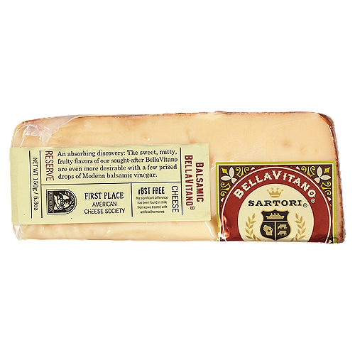 SARTORI Balsamic BellaVitano Cheese, 5.3 oz