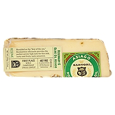 SARTORI Asiago Rosemary & Olive Oil Cheese, 5.3 oz