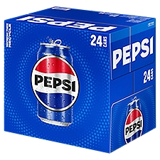 Pepsi Soda, 12 fl oz, 24 count