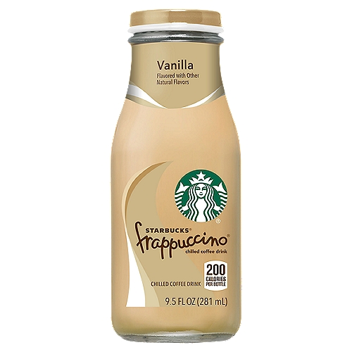 Starbucks Frappucino Chilled Coffee Drink Vanilla 9.5 Fl Oz
