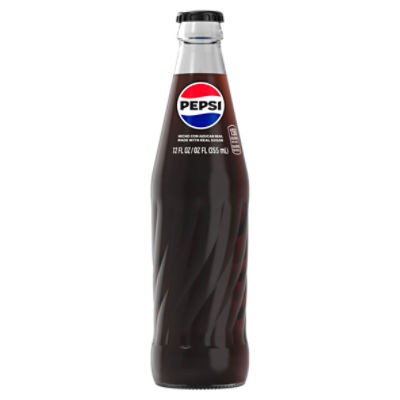 Pepsi Real Sugar Soda, Cola, 12 Fl Oz