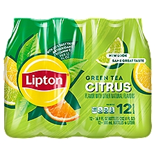 Lipton Citrus, Green Tea, 202.8 Fluid ounce