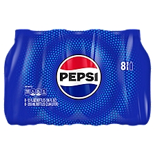 Pepsi Soda, 12 fl oz, 8 count