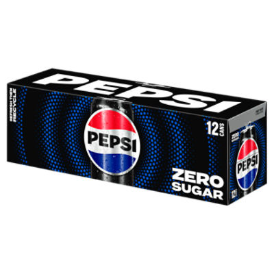 Pepsi Max® 4 Pack 12 fl. oz. Cans, Cola