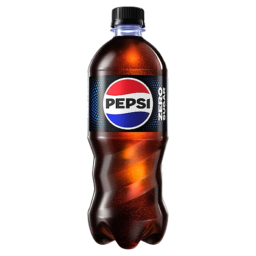 Pepsi Zero Sugar Soda, 591 ml