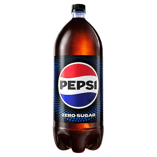 Pepsi Zero Sugar Soda, 2 liter