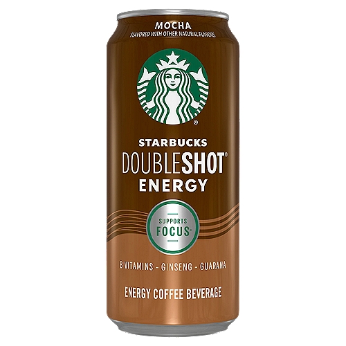 Starbucks DoubleShot Energy Energy Coffee Beverage Mocha 15 Fl Oz