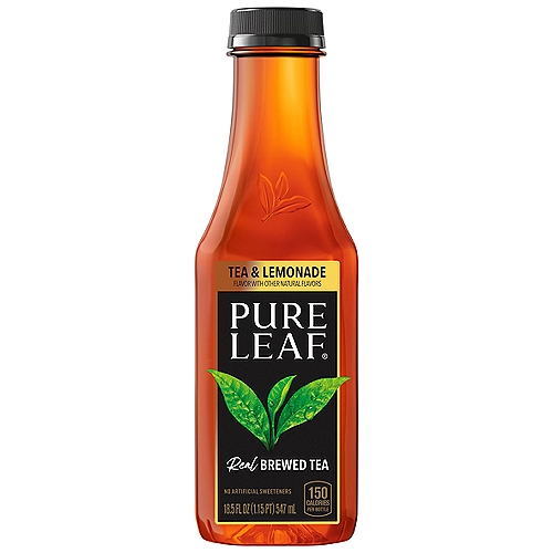 Pure Leaf Real Brewed Tea, Tea & Lemonade, 18.5 Fl Oz