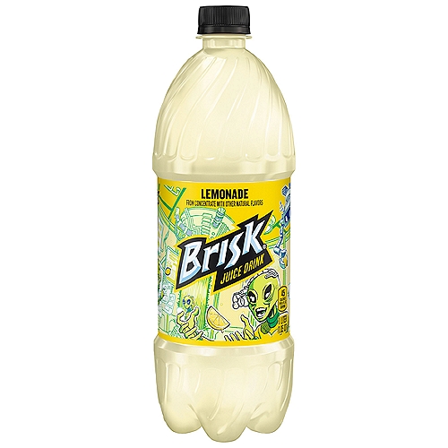 Brisk Lemonade Juice Drink, 1.05 qt