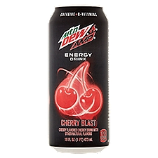 Mtn Dew Amp Cherry Blast Energy Drink, 16 fl oz