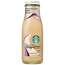 Starbucks Frappuccino Chilled Coffee Drink, White Chocolate Mocha, 13.7 Fl Oz