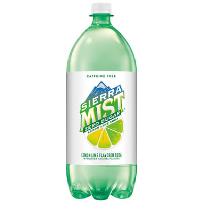 Sierra Mist Diet Lemon Lime Soda - 2 Liter Plastic Bottle, 67.62 fl oz