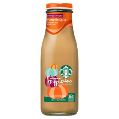 Starbucks Frappuccino Chilled Coffee Drink Pumpkin Spice 13.7 Fl Oz, 13.7 Fluid ounce