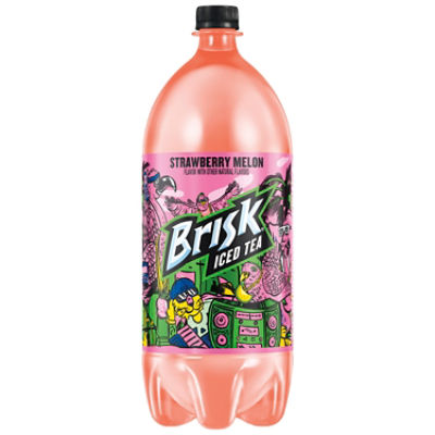 Brisk Strawberry Melon Drink, 67.6 fl oz