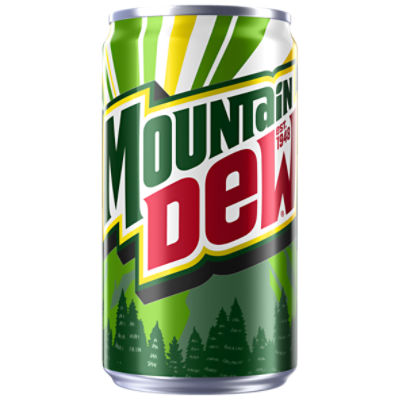 Mtn Dew Soda, Citrus, 7.5 Fl Oz