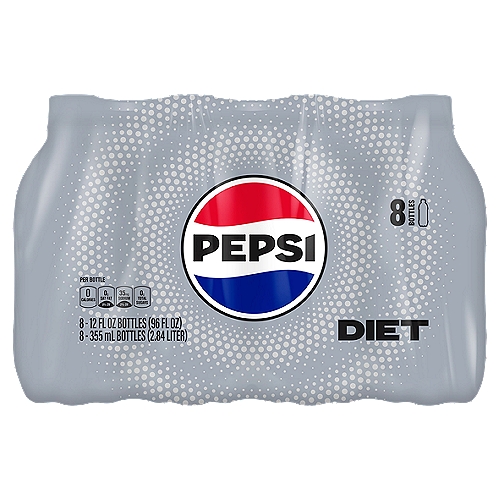 Pepsi Classic Diet Soda, 12 fl oz, 8 count
