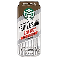 Starbucks Tripleshot Energy Energy Coffee Beverage, Caffe Mocha Flavored, 15 Fl Oz