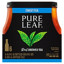 Pure Leaf Sweet Brewed Tea - 6 Pack Plastic Bottles, 101.4 Fluid ounce
