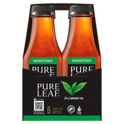 Pure Leaf - Pure Leaf, Brewed Tea, Real, Unsweetened (18 count)