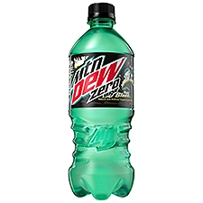 Mtn Dew Zero Sugar Baja Blast, Soda, 20 Fluid ounce