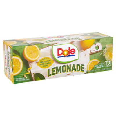 Dole Lemonade, 12 fl oz, 12 count